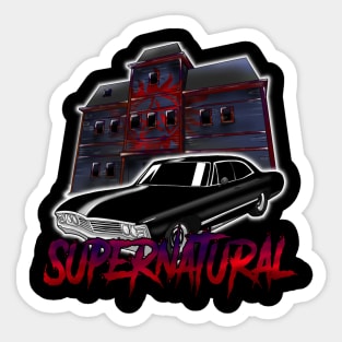 Supernatural Impala Sticker